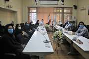 جلسه مشترک کمیته کنترل عفونت و کارگروه پیشگیری از کووید- 19 بیمارستان فارابی