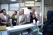 بازدید نوروزی وزیر بهداشت درمان و آموزش پزشکی از بیمارستان فارابی