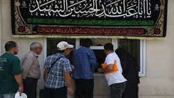 برپایی سفره احسان اباعبدالله الحسین در بیمارستان فارابی