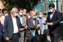 زمین چمن مصنوعی بیمارستان فارابی با حضور مسئولان دانشگاه علوم پزشکی تهران افتتاح شد