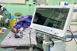 پیام قدردانی مدیر بیمارستان فارابی از موسسه خیریه چشم روشن دار