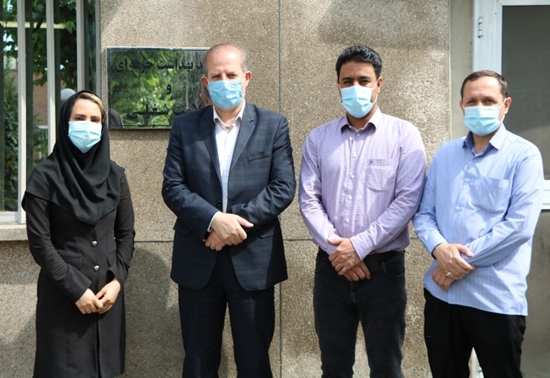 گرامیداشت روز جهانی ایمنی و بهداشت حرفه ای در بیمارستان فارابی 