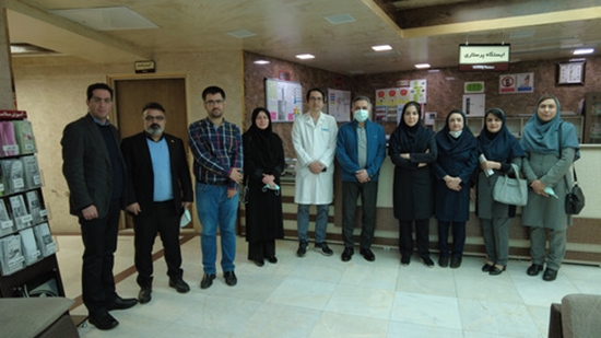 بازدید تیم گردشگری سلامت دانشگاه مازندران از بیمارستان فارابی 