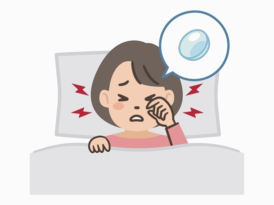 چرا باید قبل از خوابیدن لنز طبی یا زیبایی را از چشم خارج کرد؟ 