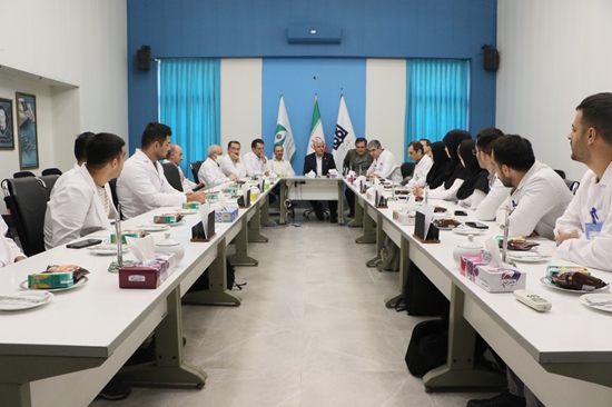 مراسم استقبال از دستیاران نو ورود بیمارستان فارابی برگزار شد 