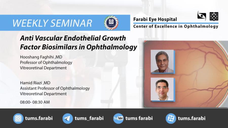 Anti Vascular Endothelial Growth Factor Biosimilars in Ophthalmology