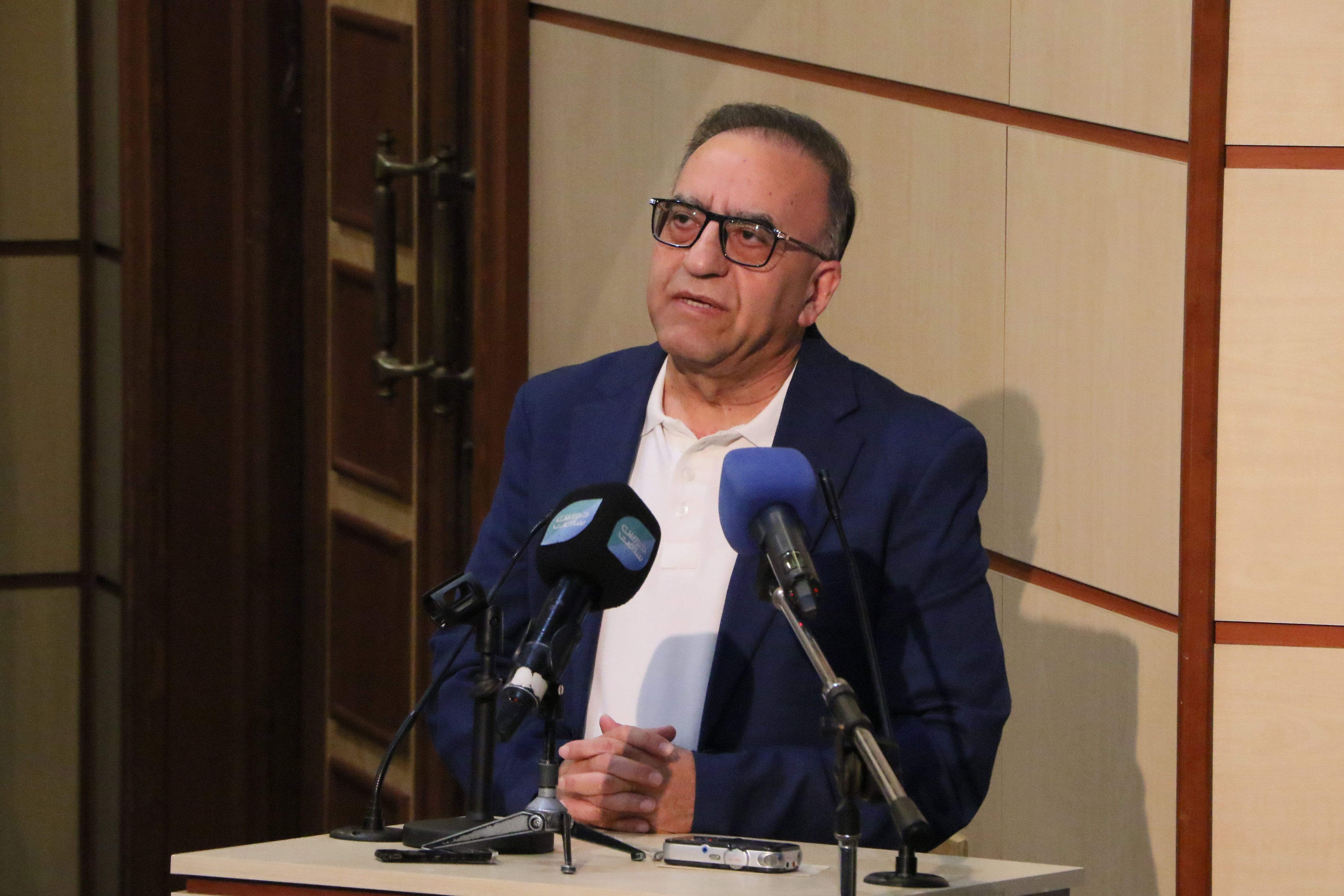 دکتر علیرضا لاشیئی در مراسم اولین سالگرد درگذشت پروفسور هرمز شمس