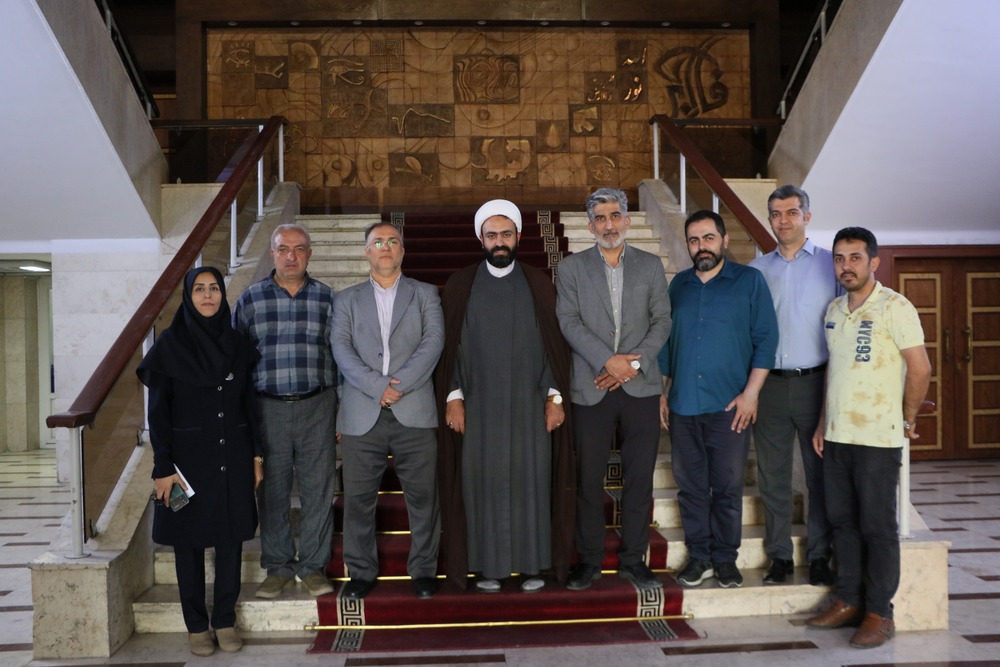 دیدار اعضای هیئت امنای مسجد بیمارستان فارابی با روابط عمومی این مرکز